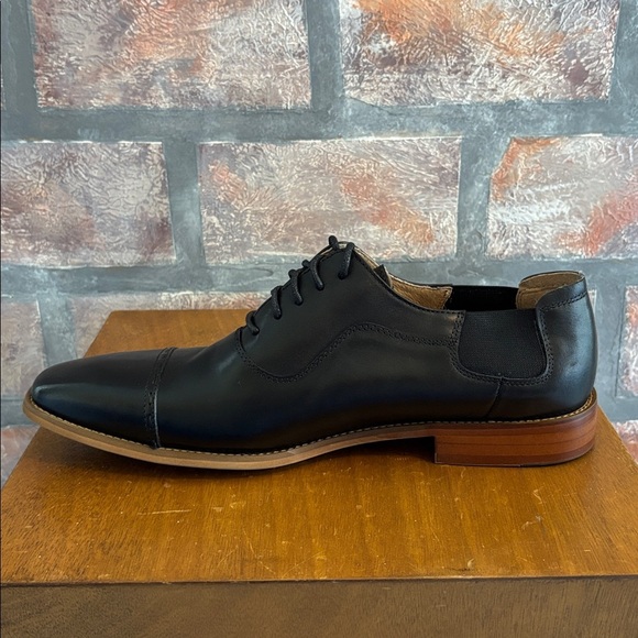 Vintage Foundry Co. NYC Est 2014, Black Leather Oxford Shoes - Picture 8 of 10